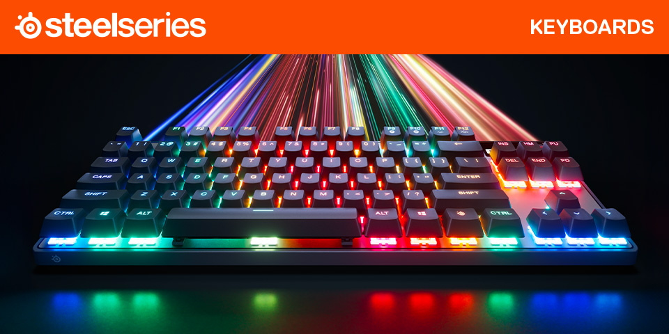 Picture of the SteelSeries Gaming Keyboard at PB Tech